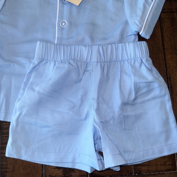 NWT The Beaufort Bonnet Lock's Little Short Pajama Set - Picture 3 of 5